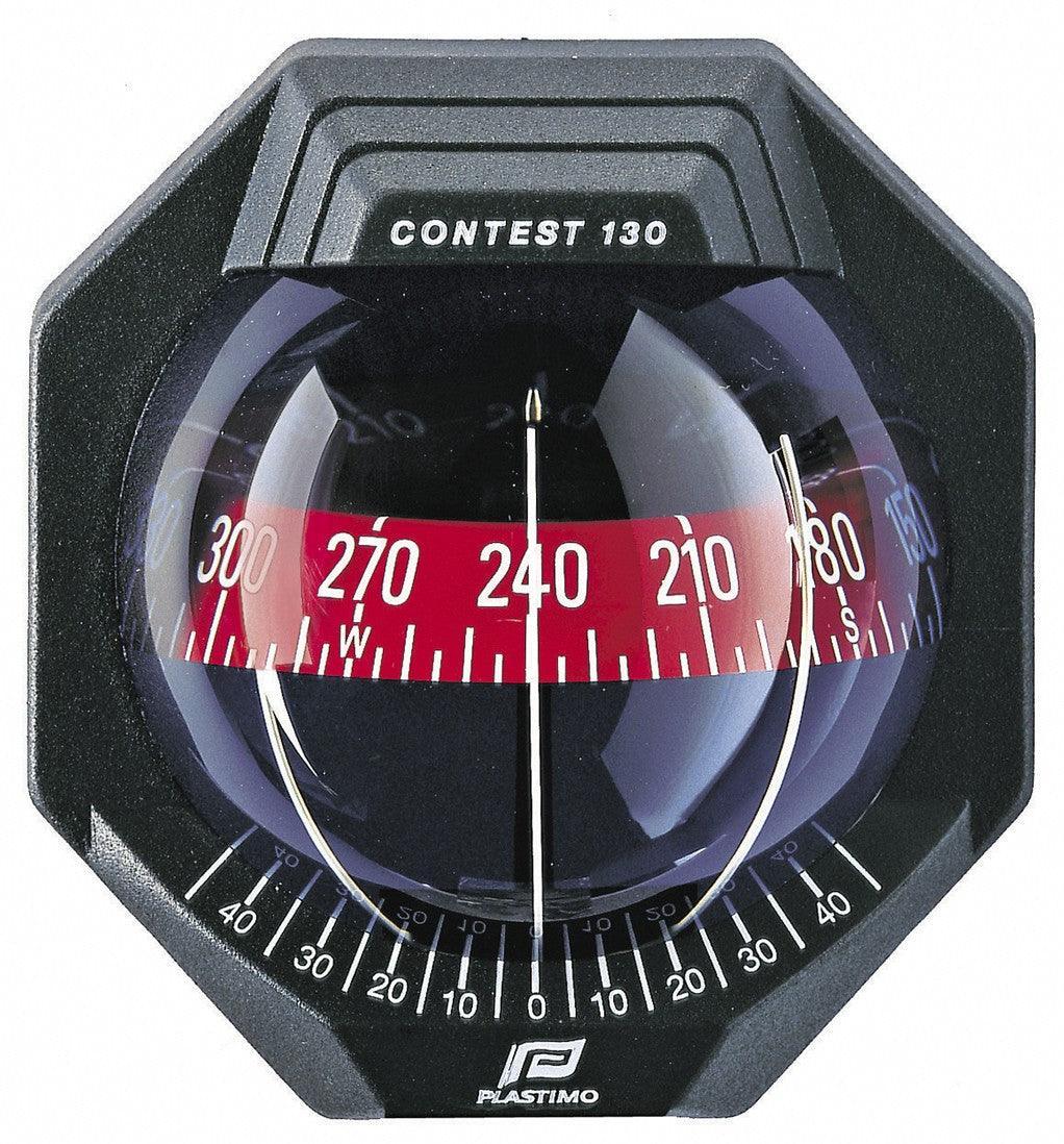 Contest 130 Compass-Vertical bulkhead-Black - 4Boats
