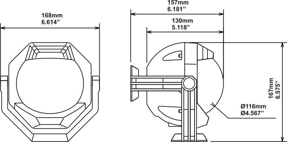 Contest 130 Compass-Vertical bulkhead-White - 4Boats
