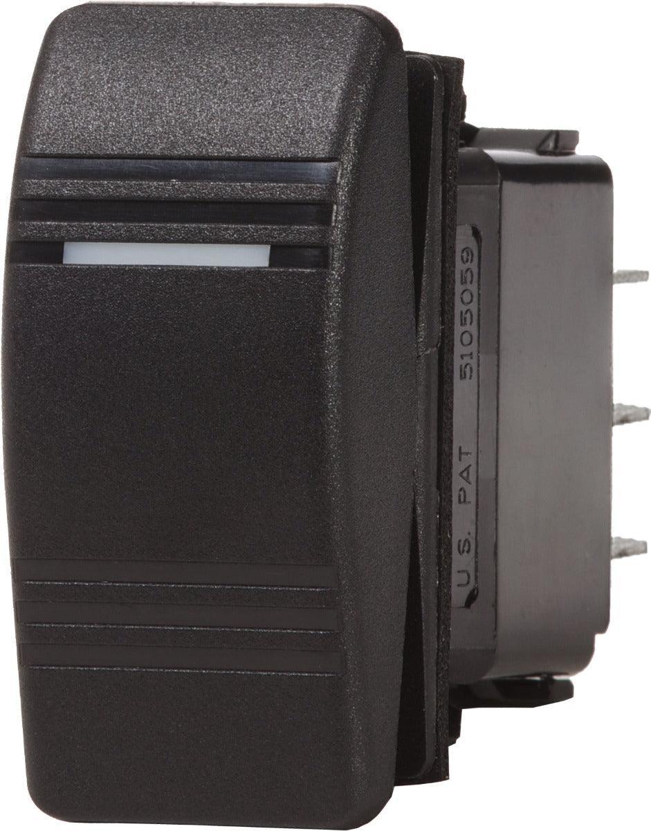 Contura Switch DPDT Black - (ON)-OFF-ON - 4Boats