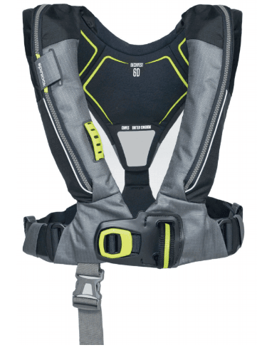 Deckvest 6D-275N-Included-Charcoal & Black - 4Boats