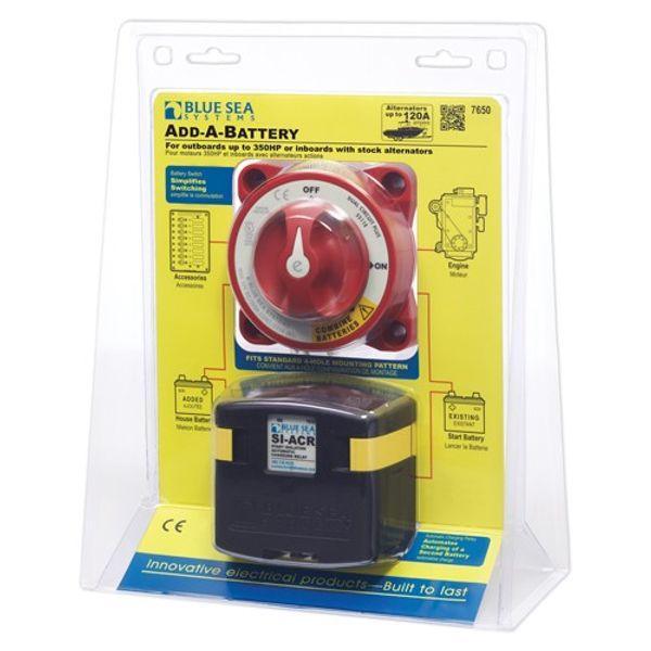 Dual Circuit Auto Charge System, Blue Sky - 4Boats