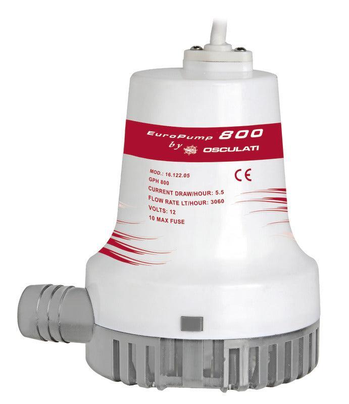 Europump II Submersible Bilge Pump 800 12 V - 4Boats