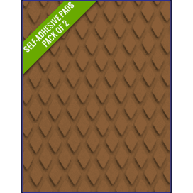 FAWN - Original Step Pads DiamondPattern 275x135x3/2mm - 4Boats