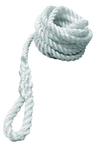 Fender Tie - 10 pack-Navy Blue-8mm (5/16")-3-Strand Polyester - 4Boats