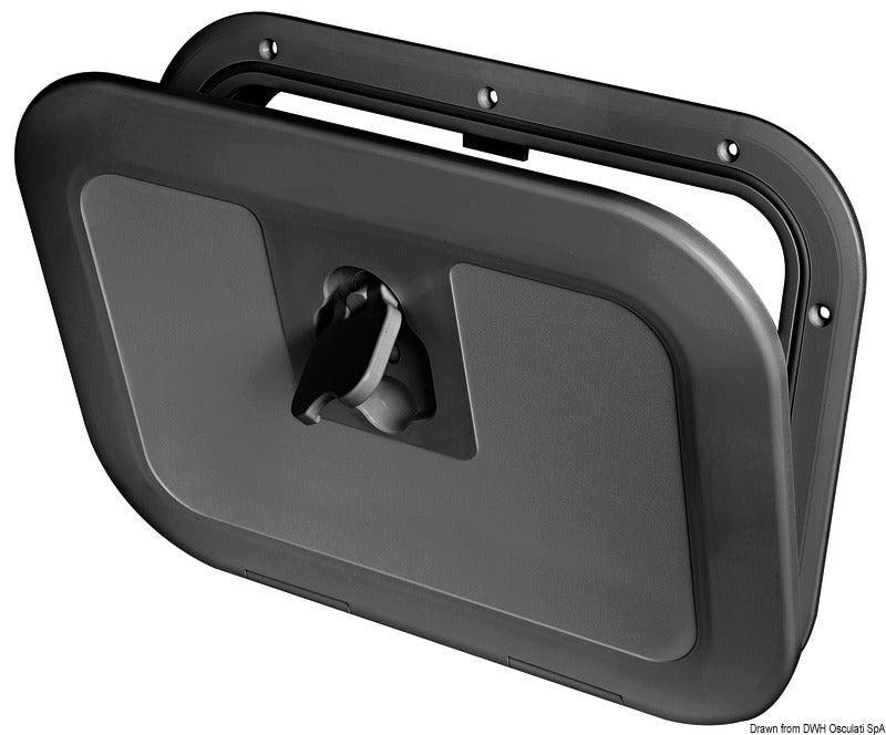 FLUSH Inspection Hatch, CE-Black-380x280 mm - 4Boats