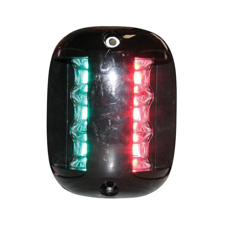 FOS LED 20 Bi-colour Light, with black housing - 4Boats