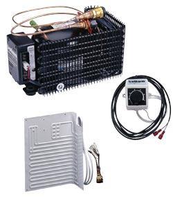 FRIDGE UNIT 100L ?L? BENT EVAPORATOR 250+110x350mm 12/24V (2007) - 4Boats
