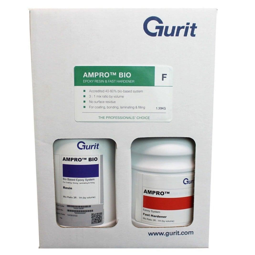 Gurit AMPRO™ BIO Accredited Bio-based Multi-purpose Epoxy System-Fast-1.3Kg - 4Boats