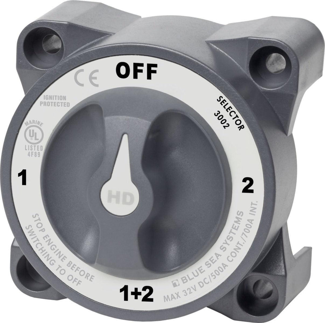 HD-Series Heavy Duty Selector Battery Switch - 4Boats