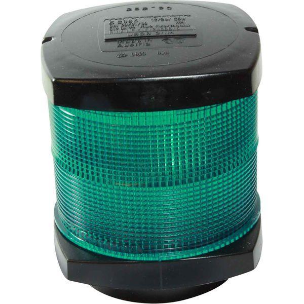 Hella All Round Green Navigation Light (Black) - 4Boats
