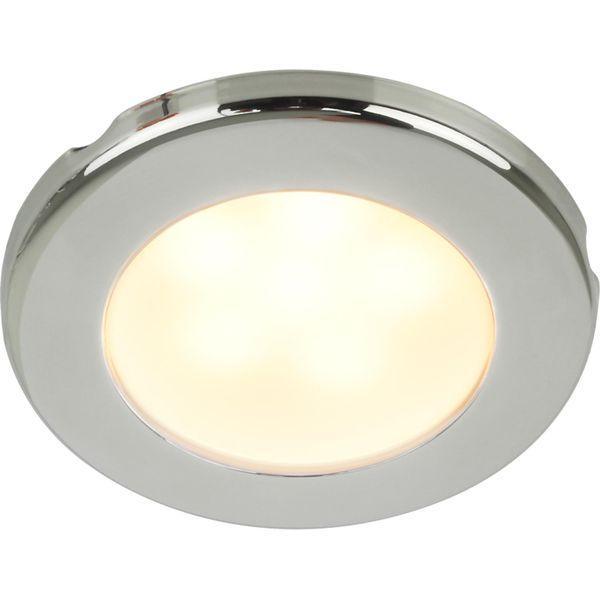 Hella EuroLED Light With Stainless Steel Rim 12V - 4Boats