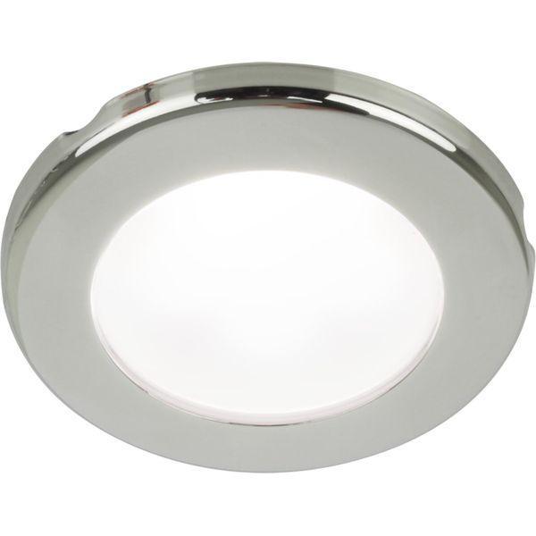 Hella EuroLED Light With Stainless Steel Rim 24V - 4Boats