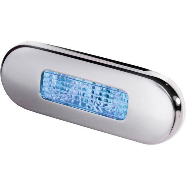 Hella Oblong LED Courtesy Light (Blue) - 4Boats