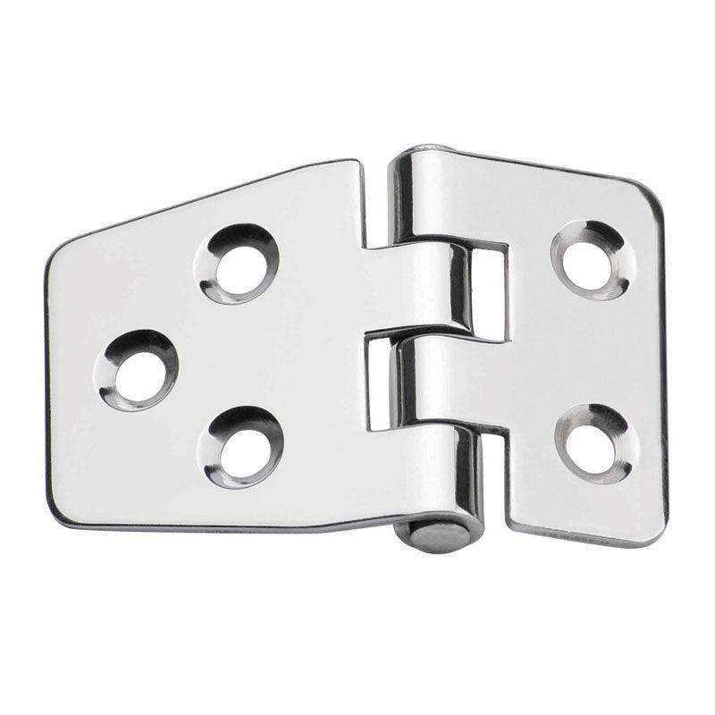 Hinge, Reversed, Inox 316, L59,5mm, W40mm, Thickness 2mm - 4Boats