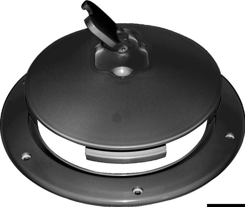 Inspection Hatch Fitted with Cover-Black-315 max external Ø mm - 4Boats