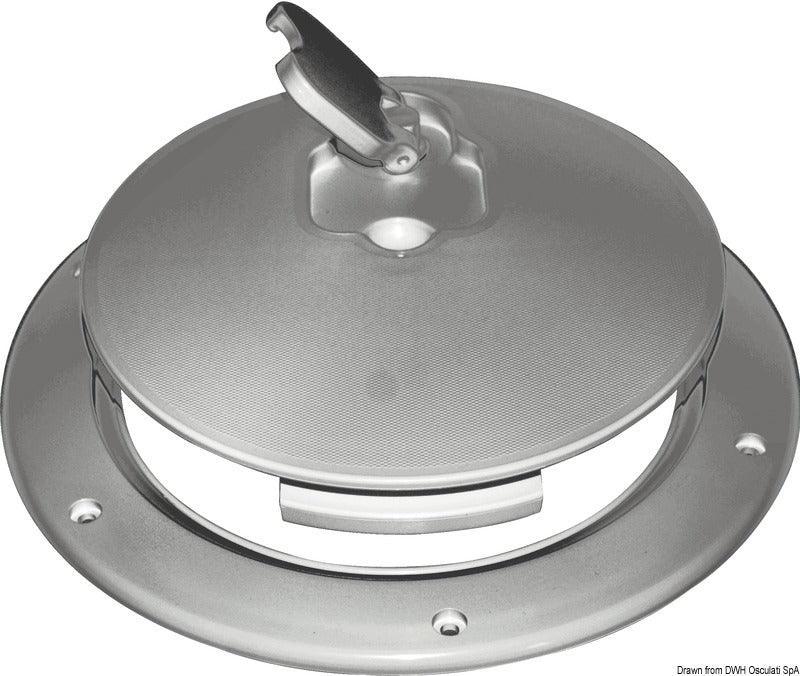 Inspection Hatch Fitted with Cover-Grey-265 max external Ø mm - 4Boats