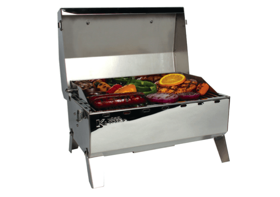 Kuuma Stow 'N" Go 125 Stainless Steel - 4Boats