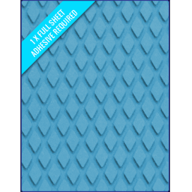 LIGHT BLUE - Original Sheets Diamond Pattern 1200x900x3/2mm - 4Boats