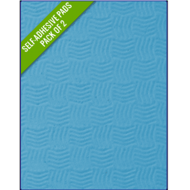 LIGHT BLUE - Original Step Pads Smooth Pattern 550x135x3/2mm - 4Boats