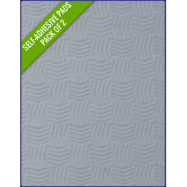 LIGHT GREY - Original Step Pads Smooth Pattern 550x135x3/2mm - 4Boats