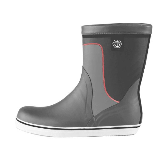 Maindeck Short grey rubber boot Size 8 - 4Boats