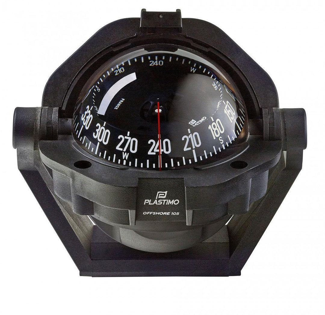 Offshore 105 Compass-Black (Black Conical Card) - 4Boats