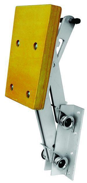 Outboard Engine Bracket Ali c/w Wood Pad 15hp (40kg) - 4Boats