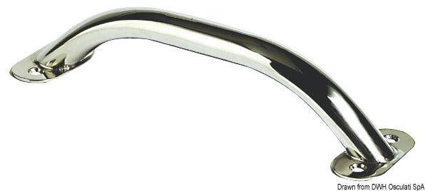Oval pipe handrail AISI316 19x25 mm 305 mm - 4Boats