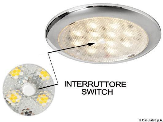 Procion AISI316 Ceiling Light-With Switch - 4Boats