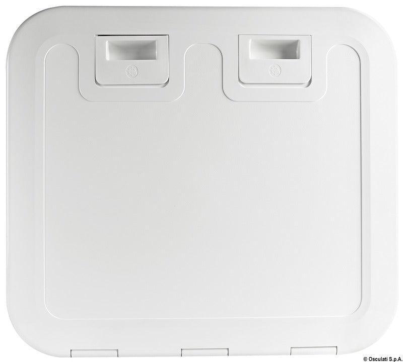 Push Pull White Inspection Hatch-445x390 mm - 4Boats