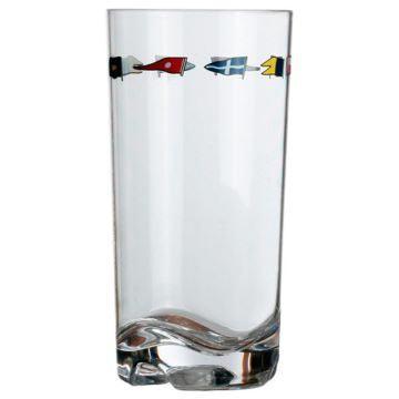 Regata Beverage Glasses - 4Boats