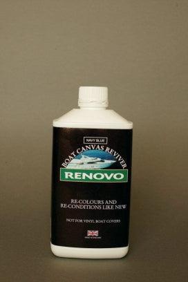 Renovo Boat Canvas Reviver Navy Blue 0.5ltr (1128) - 4Boats