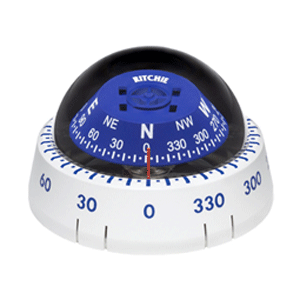 Ritchie Kayaker™ XP-99, 3” Dial - White - 4Boats