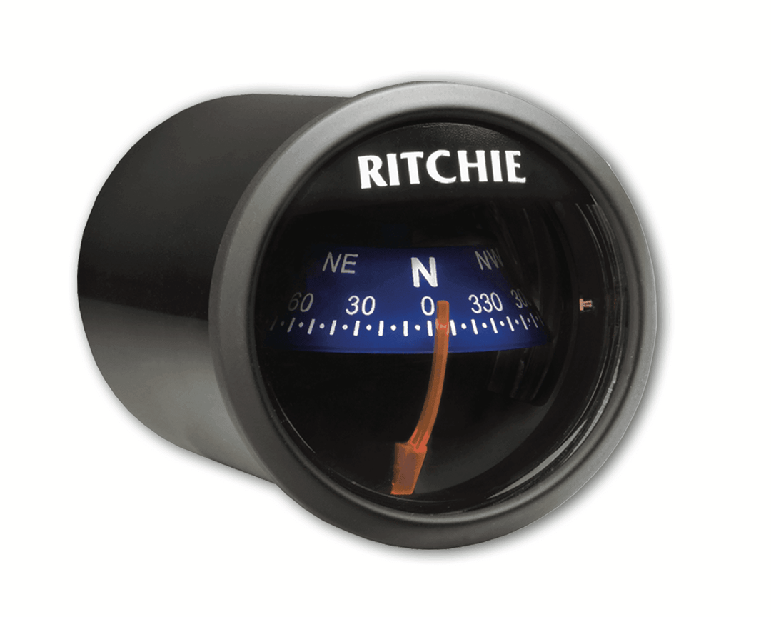 RitchieSport® X-21, 2” Dial Dash Mount - Blue - 4Boats