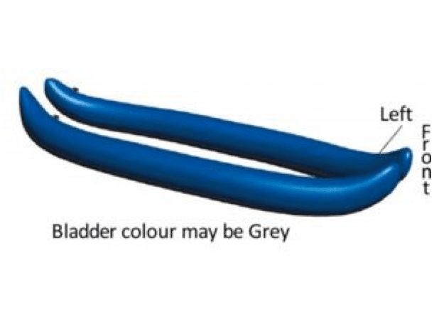 Sevylor Colorado 2012 / Madison Left Side Bladder (S01302) - 4Boats
