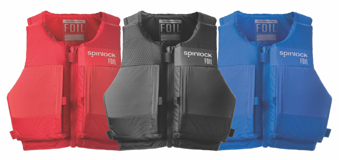 Size XL WING PFD Side ZIP Black Graphite - 4Boats