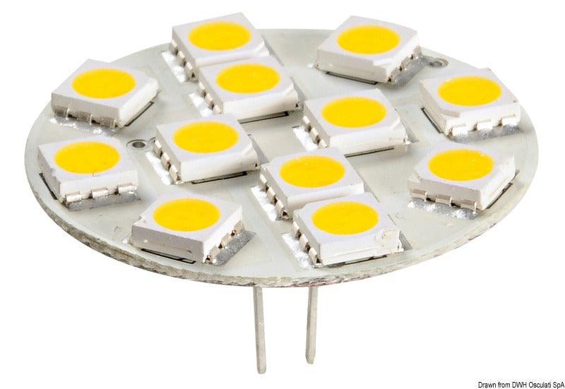 SMD LED Bulb, G4 Connection-Rear-12 LED Lights - 4Boats