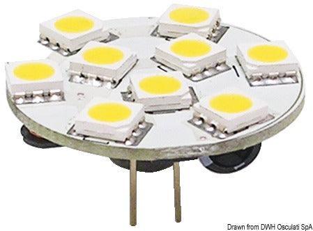 SMD LED Bulb, G4 Connection-Rear-9 LED Lights - 4Boats