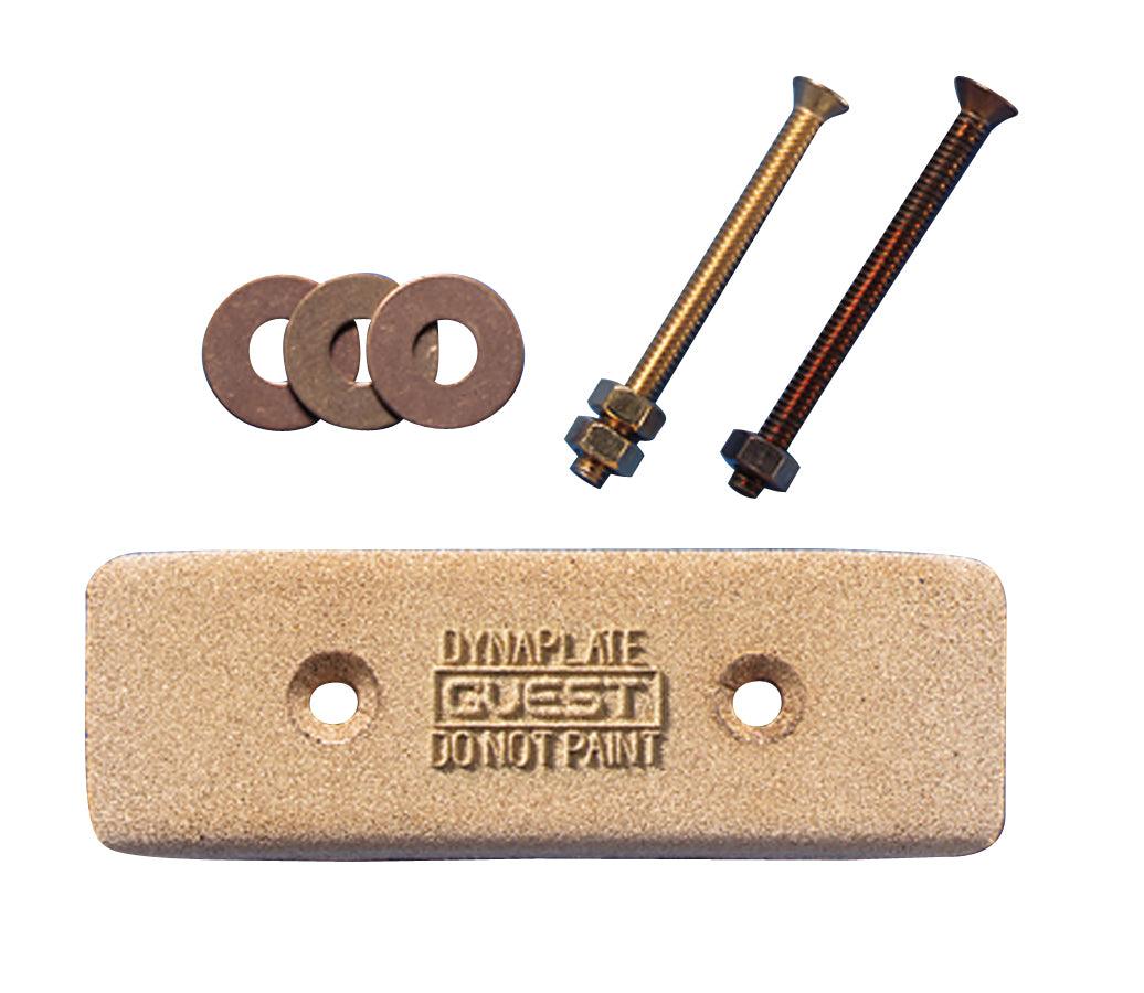 Standard Dynaplate, 6" x 2" x 1/2" - 4Boats