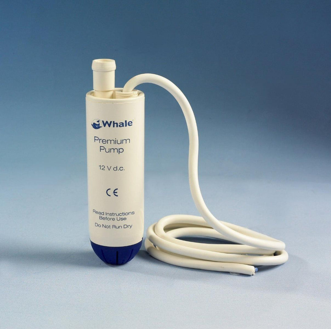 Submersible Electric Galley Pumps-with filter - 13 ltr/min, 3.6 amps / 1.0 Bar - 4Boats