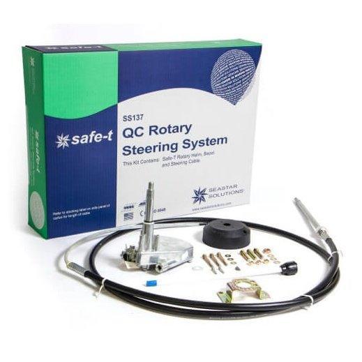 Teleflex Seastar 16ft Safe T QC Rotary Steering Kit - Up to 75hp - 4Boats