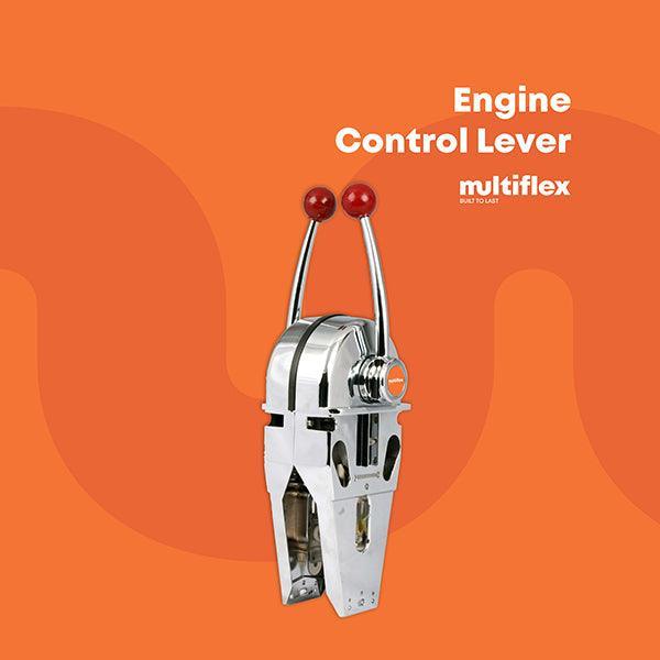 Top Mount Control Lever for Twin Engines - 4Boats