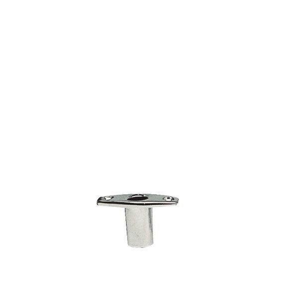 Top mount socket chromed brass 48 mm - 4Boats
