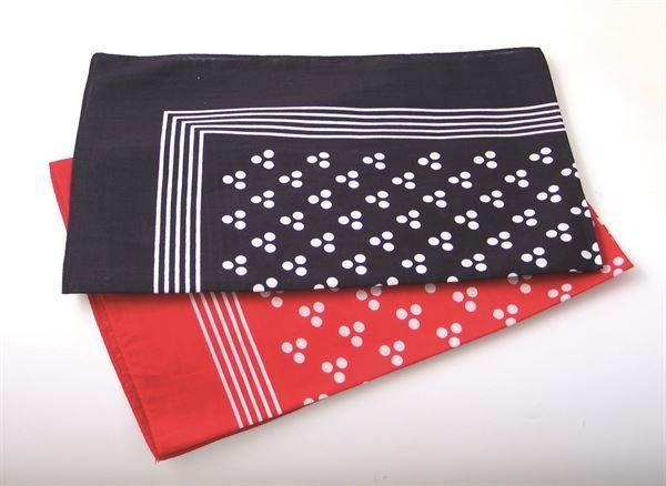 Traditional Cotton Square - Navy - Three Spot - Pack of 12 - 4Boats