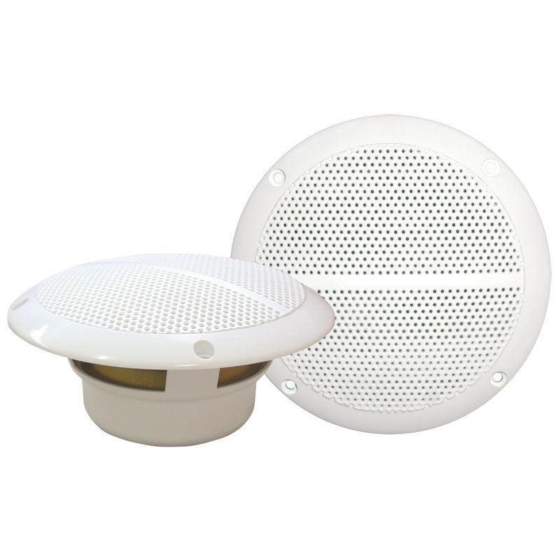 Two-way Speakers, 100W, 6 1/2'', White, Set - 4Boats