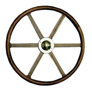 Type 19 Teak Steering Wheel - 4Boats