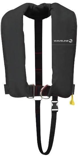 UML 165N Automatic ISO Life jackets-Harness version-Black - 4Boats