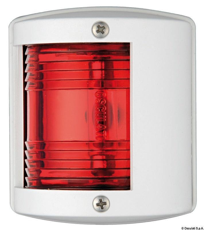 Utility 77 Navigation Lights-112,5° left red-White - 4Boats