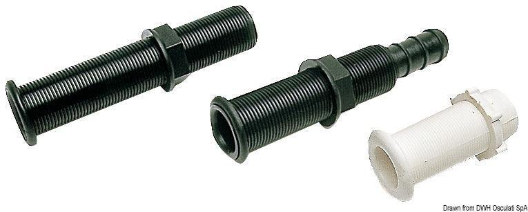 Water Drain Bushing Black 22.7 x 150 mm - 4Boats