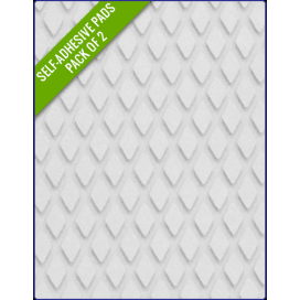 WHITE SAND - Original Step Pads Diamond Pattern 550x135x3/2mm - 4Boats